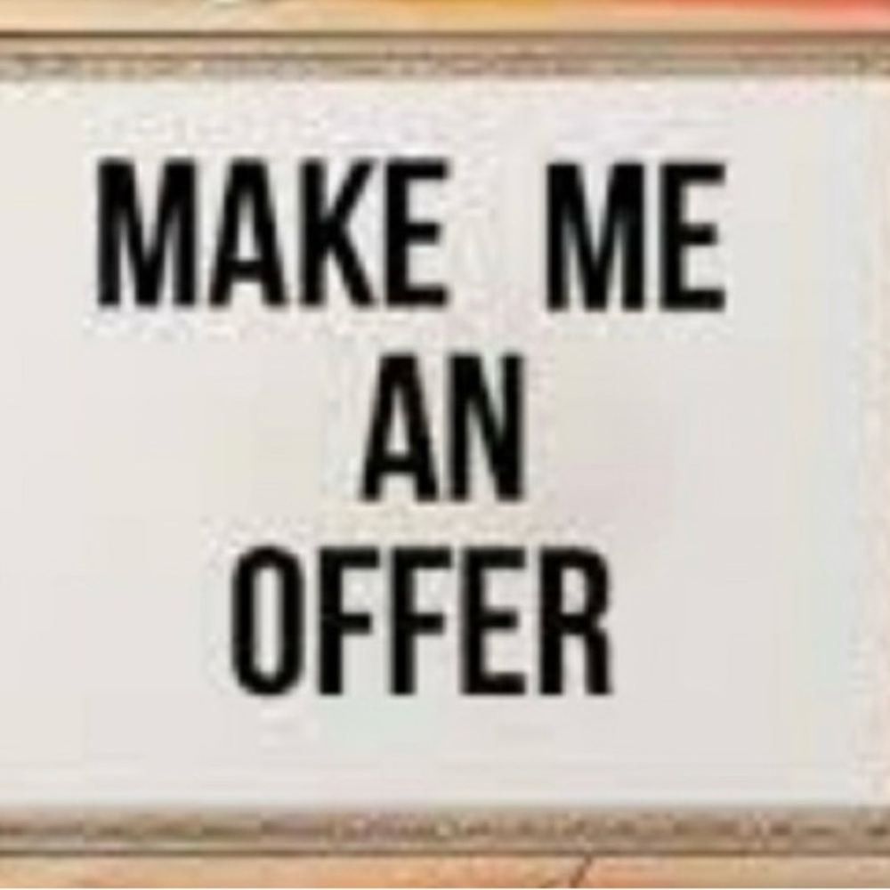 Make Me An Offer Sign